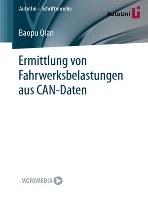 cover image of Ermittlung von Fahrwerksbelastungen aus CAN-Daten